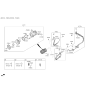 Diagram for 2022 Hyundai Genesis G80 A/C Clutch - 97641-T1000