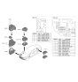 Diagram for Hyundai Genesis G70 Fuse - 18790-04945