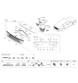 Diagram for 2023 Hyundai Genesis Electrified G80 Door Lock - 81260-T1000