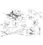 Diagram for Hyundai Genesis Electrified G80 Sway Bar Bracket - 55515-T1200