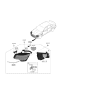 Diagram for 2022 Hyundai Genesis G80 Headlight - 92101-T1020