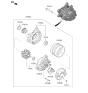 Diagram for 2023 Hyundai Santa Cruz Voltage Regulator - 37370-2S200