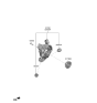 Diagram for 2022 Hyundai Genesis G80 Control Arm Bushing - 55278-T1050