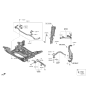 Diagram for Hyundai Genesis G80 Axle Pivot Bushing - 54551-T1000