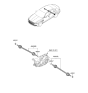 Diagram for 2023 Hyundai Genesis G80 Axle Shaft - 49600-T1400