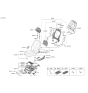 Diagram for 2020 Hyundai Genesis G70 Seat Motor - 88585-J5100