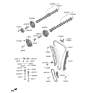 Diagram for Hyundai Genesis G80 Camshaft - 24100-2T000