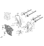 Diagram for Hyundai Genesis G80 Crankshaft Gear - 23121-3N402
