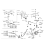 Diagram for 1988 Hyundai Sonata Shift Cable - 43760-33700