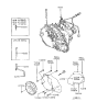 Diagram for 1990 Hyundai Sonata Dipstick - 42120-37010