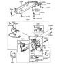Diagram for Hyundai Excel Throttle Position Sensor - 35102-33000