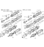 Diagram for 1990 Hyundai Sonata Transfer Case Bearing - 43220-37021