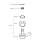 Diagram for 1993 Hyundai Sonata Tie Rod End - 56820-36000