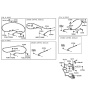 Diagram for 1990 Hyundai Sonata Accelerator Cable - 32790-33000