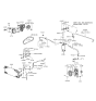 Diagram for Hyundai Sonata A/C Hose - 97762-33101