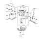 Diagram for 1988 Hyundai Sonata ABS Control Module - 58910-33000