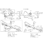 Diagram for Hyundai Excel Power Steering Pressure Switch - 57135-33500