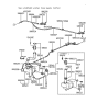 Diagram for 1991 Hyundai Sonata Windshield Washer Nozzle - 98631-33000