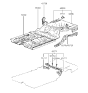 Diagram for 1988 Hyundai Sonata Floor Pan - 65501-33300