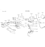 Diagram for 1990 Hyundai Sonata Cruise Control Module - 96410-33300