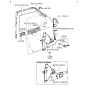 Diagram for 1991 Hyundai Sonata Window Regulator - 82402-33000