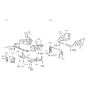 Diagram for 1993 Hyundai Sonata Air Deflector - 29140-33351