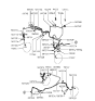 Diagram for 1995 Hyundai Elantra Hydraulic Hose - 58732-28000