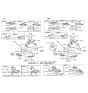 Diagram for 1993 Hyundai Sonata Cigarette Lighter - 95110-31050