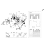 Diagram for Hyundai Santa Fe XL Fuse Box - 91950-B8600