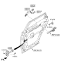 Diagram for 2014 Hyundai Santa Fe Door Handle - 83651-B8010