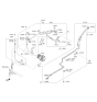 Diagram for Hyundai A/C Hose - 97762-2W801