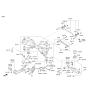 Diagram for 2019 Hyundai Santa Fe XL Coil Spring Insulator - 55323-B8000