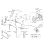 Diagram for 2015 Hyundai Santa Fe Fan Motor - 25386-B8850