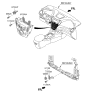 Diagram for Hyundai Santa Fe XL Blower Control Switches - 97250-B8EF0-NN5