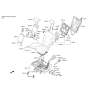 Diagram for Hyundai Santa Fe XL Seat Cover - 89360-B8340-ZZL