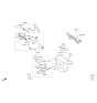 Diagram for Hyundai Santa Fe XL Brake Booster - 59110-2W330