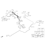 Diagram for 2016 Hyundai Santa Fe Brake Line - 58731-2W000