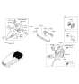 Diagram for Hyundai Santa Fe A/C Switch - 97340-B8000