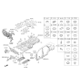 Diagram for Hyundai Santa Fe Dash Panels - 84120-B8000