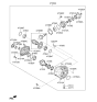 Diagram for 2016 Hyundai Santa Fe Oil Pan Baffle - 47395-3B500