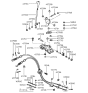 Diagram for 1991 Hyundai Scoupe Shift Cable - 43794-23083