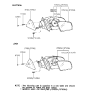 Diagram for 1992 Hyundai Elantra Mirror Actuator - 98850-33000