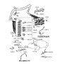 Diagram for 1991 Hyundai Scoupe Fuse Box - 91810-23A00