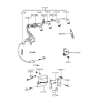 Diagram for 1990 Hyundai Scoupe Spark Plug Wire - 27501-24B10