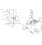 Diagram for Hyundai Scoupe Automatic Transmission Shift Levers - 43720-23740