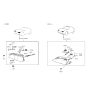 Diagram for Hyundai Scoupe Fog Light Bulb - 18649-65009