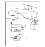 Diagram for Hyundai Scoupe Cruise Control Module - 96410-23010