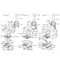Diagram for Hyundai Scoupe Seat Cushion - 88250-23000