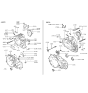 Diagram for Hyundai Excel Transfer Case Seal - 43119-21010