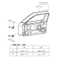 Diagram for 1993 Hyundai Scoupe Door Hinge - 79330-23000